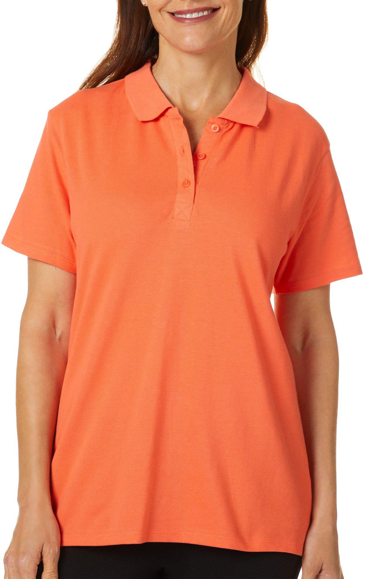 walmart womens polo shirts