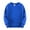 Blue, variant on Gyujnb Toddler Kids Baby Boys Girls Crewneck Pullover Thicked Fleece Lined Sweatshirt Children's Solid Plush Babies Colorful Tops Coat,18-24 Months