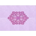 thumbnail image 1 of Ahgly Company Indoor Rectangle Patterned Violet Purple Area Rugs, 3' x 5', 1 of 6