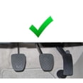 thumbnail image 4 of 2pc OE-Spec Track Design Silver Aluminum Clutch & Brake Pedal Covers For Subaru BRZ WRX STI Forester Impreza Legacy Outback Manual Transmission, 4 of 9