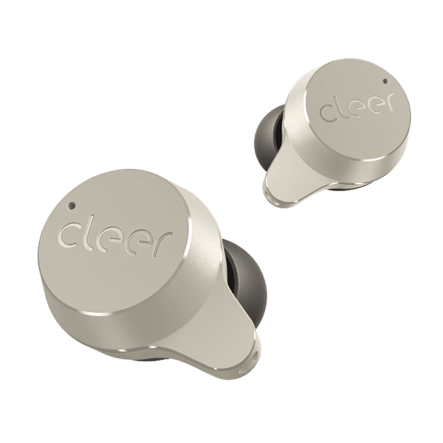 Cleer Audio ROAM NC Wireless Earbuds - Noise Environment Cancelling Ambient Awareness Technology, Custom Tuned Dynamic Drivers, The Cleer+ APP Control. | Bluetooth 5hrs + 15hrs Case (Black)