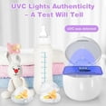 thumbnail image 5 of Portable Pacifier Sterilizer, USB Rechargeable Mini UV Light Sanitizer, 99.99% Sterilization in 3 Mins, 5 of 5