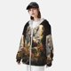 thumbnail image 3 of Balery Enchanted Deer In Cave Sudadera ligera de manga larga con capucha y protección solar UPF 50+ para hombre y mujer, ideal para pesca y running-Medium, 3 of 7
