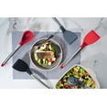 thumbnail image 5 of Cuisipro Silicone & Stainless Steel 12.5-Inch Turner, Black, 5 of 6