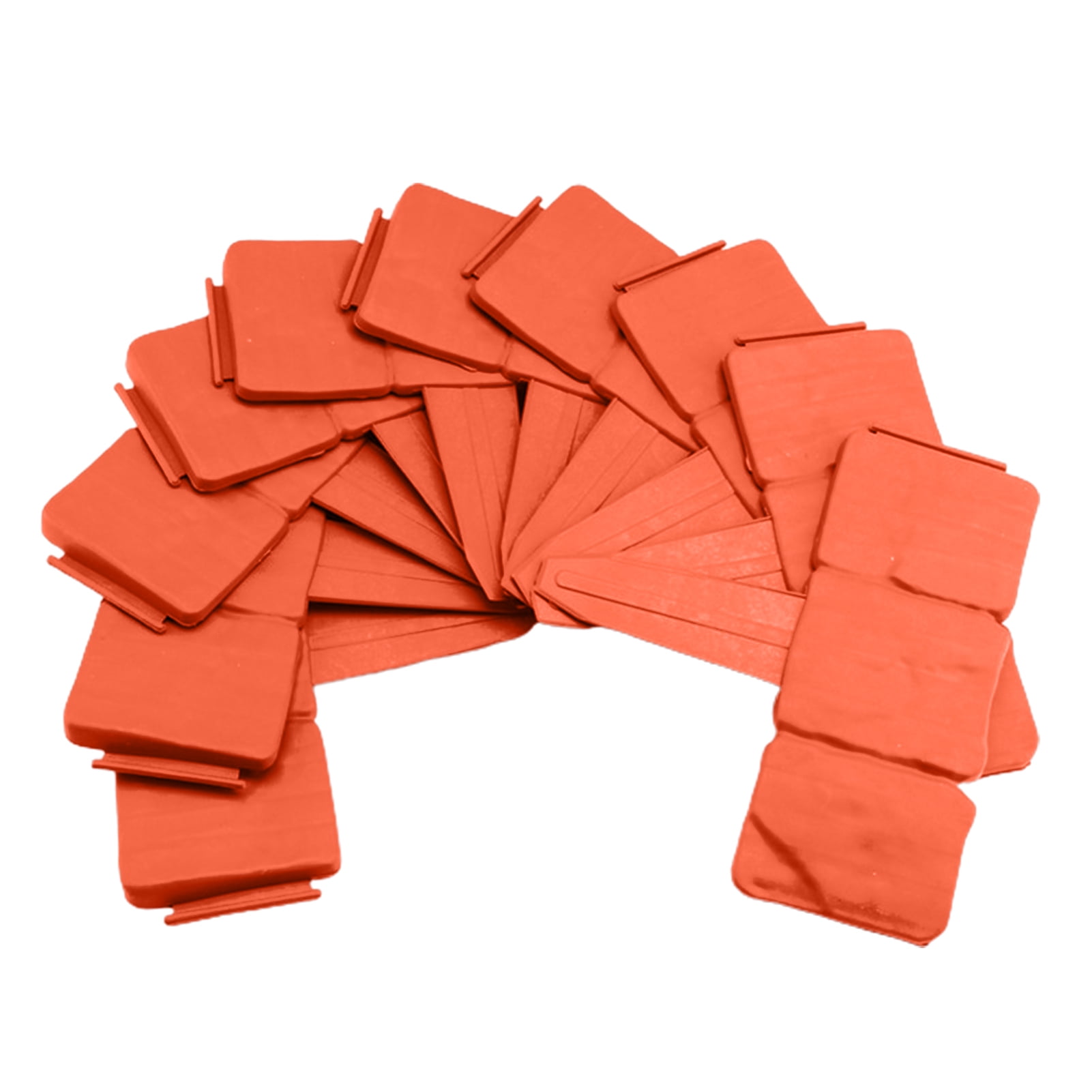 QILIN 10Pcs Flower Fence Foldable Easy Installation Plastic Garden