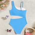 thumbnail image 3 of Swim Suits for Girls 2026 Adjustable Straps Swimsuit Summer One Piece Bathing Suit Size 6-15, 3 of 6