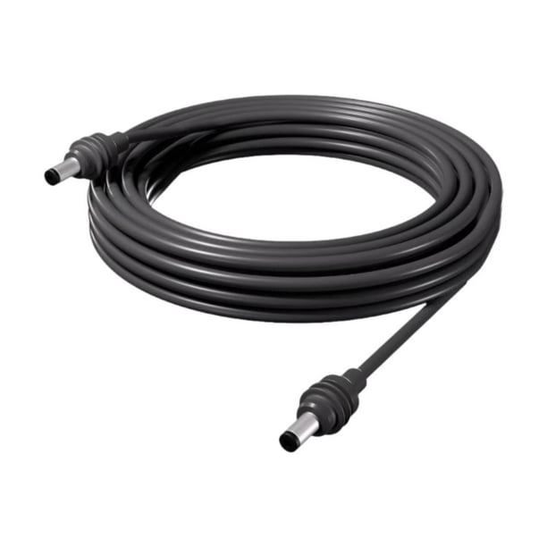 Cable de alimentación Mini Cable de alimentación Aesorios fáciles de instalar Transmisiones de datos estables a prueba de lluvia Cable a 10M a