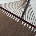 thumbnail image 4 of Double Caribbean Hammock - 48 Pouces - Polyester Filé Doux - Moka, 4 of 4