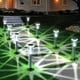 thumbnail image 1 of Luces solares Eyrosa, 15 unidades, impermeables, de acero inoxidable, 1 of 6