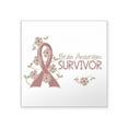 thumbnail image 1 of CafePress - Brain Aneurysm Survivor 3 Square Sticker 3 X 3 - Square Sticker 3" x 3", 1 of 1