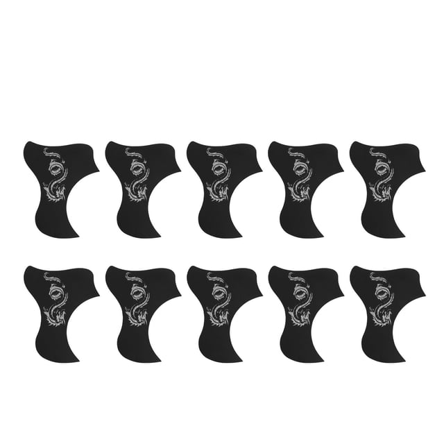 Placa protectora de guitarra Jadeshay 10 Uds Golpeador acústica PVC