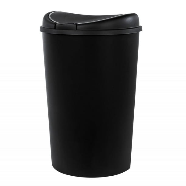 trash can touch lid