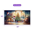 thumbnail image 5 of Merry Christmas Boston Terrier Santa Hat Xmas Tree Winter Holiday Doormat Gentleman Dog Lover Gifts Indoor Outdoor Welcome Mat - 01013, 5 of 5