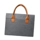 thumbnail image 4 of Maletín para hombre y mujer, práctico bolso para portátil de negocios, para trabajo en la calle y viajes. 34x26x4 cm Gris, 4 of 9