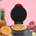 thumbnail image 2 of zhangqiuzhi Household Mini Waffle Maker Electric Pancake Cake Making Machine Baking ToolsUS Plug 110V, 2 of 8