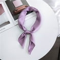 thumbnail image 2 of WREESH Women's Triangles Scarf Cotton Linen Scarf With Pendant, Ethnic Style Soft Comfortable Scarf Purple, 2 of 4