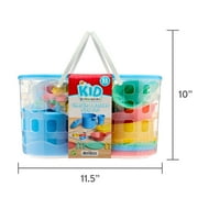 Kid Connection Chef in a Basket Pretend Playset for Toddlers, Ages 3+, Multiple Colors, Plastic