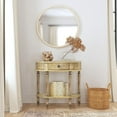 thumbnail image 2 of Butler Specialty Company Mozart Wood Demilune Console Table - Antique Beige, 2 of 9