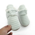 thumbnail image 6 of MHZLDYZ Baby Shoes 9-79 Months Boy Warm Stay Winter Infant Girl Baby Shoes Crib Fleece Boy Slipper Non-Slip On Bootie Baby Shoes Infant Shoes 6-12 Months Infant Shoes 12-18 Month (Green,9-12 Months), 6 of 6