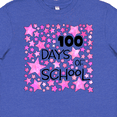 thumbnail image 4 of Inktastic 100 Days of School Stars in Pink Youth T-Shirt, 4 of 5