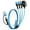 Light Blue, variant on Cruise Travel Essentials 2026, 3 in 2 Multi Charging Cable/Cord with IP/USB C/iWatch Charger, Travel Chargers for Multiple Devices, Compatible with iWatch Series/iPhone 17-8/iPad/AirPods 5FT