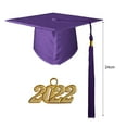 thumbnail image 5 of Cheers.US Graduation Unisex Matte Adult Graduation Cap with Tassel, 5 of 7