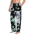 thumbnail image 6 of Pofeuu Cartoon Koala Bear Print Men's Pajama Pants, Soft Lounge Pajama Pants with big pockets for Men Plaid Pj Bottoms-XX-Large, 6 of 6