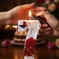 thumbnail image 4 of Goleeg Bougies d'Anniversaire Papillon Numéro 7, Bougies Gâteau Numérotées Décorées de Roses Rouges, pour Anniversaires, Fêtes et Célébrations de Mariage, 4 of 6