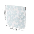 thumbnail image 3 of Bolsos Únicos 1 Pc Bolsa Cosmética para Mujeres con Cierre a Presión para Vacaciones y Actividades al Aire Libre Azul PU, 3 of 3