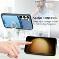 thumbnail image 6 of Allytech Samsung Galaxy S23 Case, Detachable Magnetic Wallet Case with Card Holder & Ring Stand, Support Car Mount, Premium PU Leather Shockproof Durable Protective Slim Case Cover - Blue, 6 of 11