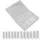 thumbnail image 5 of 240 puntas de uñas postizas extra largas transparentes para salón de bricolaje en casa., 5 of 14