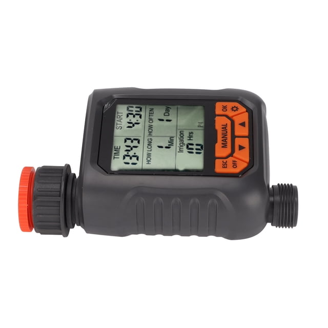 Controlador De Riego Digital, Temporizador De Riego De 4 Programas G3/4 IP65 Impermeable Para Manguera De Agua Para Balcones