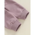 thumbnail image 7 of Suealasg Toddler Baby Girls Halloween Outfits Clothes 6M 1T 2T 3T Long Sleeve Ghost Letter Print Sweatshirt+Long Pants 2Pcs Halloween-themed Clothing Costume for Kids Girls, 7 of 7