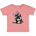 thumbnail image 3 of Inktastic Curious Schnauzer Boys or Girls Baby T-Shirt, 3 of 5