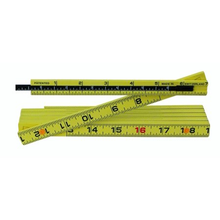 

Wiha 61620 Outside Reading 6-Inch Depth Extension Long Life MaxiFlex Folding Ruler 6-Foot