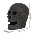 thumbnail image 3 of XGFHYJEH Halloween Fire Pit Skull Decoration, Reusable Fireproof Human Skull Gas Log for Indoor Outdoor Fireplaces Bonfire, Ceramic Simulation Halloween Skull Props, Halloween Horror Skulls Decor, 3 of 7