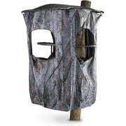 YYJP Universal Tree Stand Blind Kit for Hunting, Elevated Deer Blinds, Camo Tent