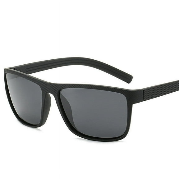Mens Polarized Sunglasses for Driving and Fishing with Durable PC Frame Superior Clarity Protection for Cycling and