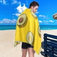 thumbnail image 5 of Coolnut Avocado Beach Towel Quick Dry Absorbent Bath Towels Sandproof Lightweight Towel for Gym Yoga Sports Swimming - 31x71in Washcloth Gift, 5 of 7