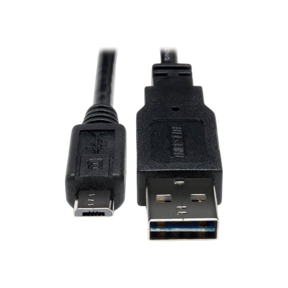 Tripp Lite Universal Reversible USB 2.0 Hi-Speed Cable, UR050-06N