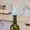 Light blue, variant on TIMIFIS Women Top Gourd Shape Wine Bottle Stopper Creative Sealing Fresh-Keeping Bottle C Kitchen Gadgets