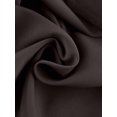 thumbnail image 6 of Women's High Waist Cute Bodycon Wrap Short Asymmetrical Hem Mini Pockets Skirt Brown M, 6 of 7