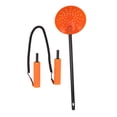 thumbnail image 3 of Combinación de púas de pesca en hielo diseño ergonómico retráctil Punta de acero inoxidable Cuchara de pesca en hielo naranja Juego de púas de hielo para esquiar, 3 of 7