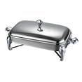 thumbnail image 3 of Abbracc Chafing Dish 2.4L Food Tray Serving Dish for Holiday Cooking Dining Utensils 2.4L, 3 of 9