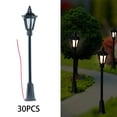 thumbnail image 1 of BELOVING 1/87 Scale Post Light DIY Accs Miniature Outdoor Lighting for Window Display 30pcs, 1 of 10