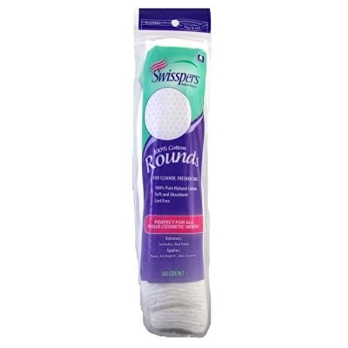 Swisspers Beauty Pads U.S. Cotton 80 Pad