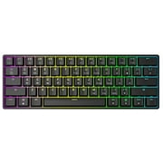 GK61 Mechanical Gaming Keyboard - 61 Keys Multi Color RGB Illuminated LED Backlit Wired Programmable for PC/Mac Gamer