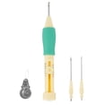 thumbnail image 1 of LHCER Punch Needle Set,Punch Pen,Embroidery Needle Punch with 3 Sizes Needle Pen Kit Tool for DIY Craft, 1 of 1