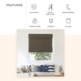 thumbnail image 4 of Chicology Thermal & Room Darkening Cordless Magnetic Roman Shades, 4 of 7