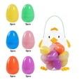 thumbnail image 2 of BAOPAI Easter Egg Fillable Candy Gift Box Plastic Set for Easter Decorations Realistic Eggs with Pouring Holes Festive Spring Crafts, 2 of 6